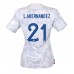 Francie Lucas Hernandez #21 Dámské Venkovní Dres MS 2022 Krátkým Rukávem